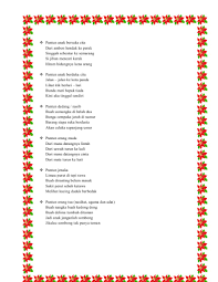 We did not find results for: Pantun Anak Bersuka Cita