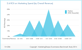 ecommerce research chart roi on marketing spend