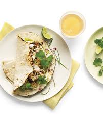 Next juice one lime and pour the contents into the large mixing bowl. Grilled Fish Tacos With Radish Cabbage Slaw Recipe Martha Stewart