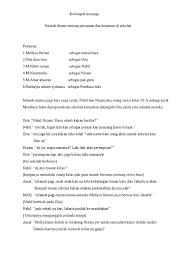 Contoh teks dialog drama untuk 6 orang judul : Naskah Drama Tentang Persatuan Dan Kesatuan Di Sekolah