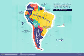 South America Has Some Of The Most Diverse Ecosystems On The Planet It S Also Home To The World S Largest River The Amazon I Country Names Map Compare Cards