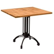 Teak Kafeterya Masasi Dokum Ayakli 70x70 Teak Yemek Masasi Sandalye