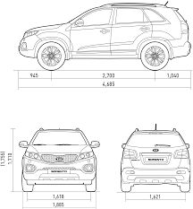 Image not available for color: Kia Sorento Blueprint Kia Sorento Kia Sorento