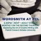 Wordsmith at PCL event in Allentown, PA