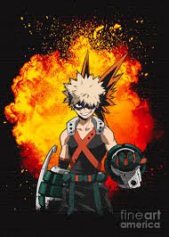 With a horrible past, and blurred memories, just how different can your favorite hero story get? Bakugou Katsuki Digital Art By Kyo Art