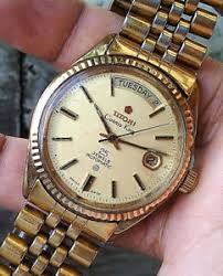 Low to high new arrival qty sold most popular. Vintage Titoni Cosmo King 737 360 G 25 Jewels Gold Mens Swiss Watch Ebay