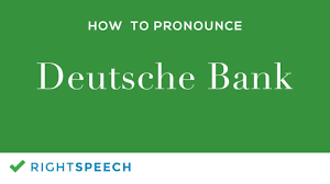 Apply now for jobs at deutsche bank. Deutsche Bank How To Pronounce Deutsche Bank Youtube