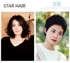 王菲范爷发型像正太女星短发太帅不敢看 short hair styles star hair hair styles