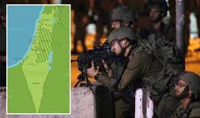 Under the treaty, israel's border with egypt was set. Israel And Palestine Map Why Are Israel And Palestine At War World News Express Co Uk