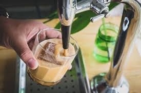 As high pressure forces the cold brew past a disc, it smooth, clean, lovely cold coffee, aylsworth says. 3 Reasons Why Your Office Needs A Nitro Coffee Keg