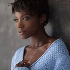 Dark Skinned Green Eyed Girl On Instagram Flash Back To Your Purest Styledbyravenrobert Dark Skin Green Eyes Green Eyes Dark Hair Girl With Green Eyes