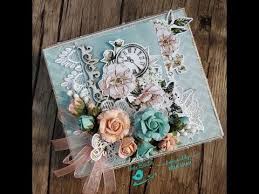 Shabby chic folded doilies tutorial. Shabby Chic Altered Box Youtube Shabby Chic Boxes Altered Boxes Shabby Chic