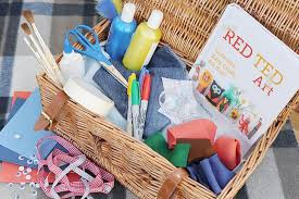 Alternative Gift Ideas Craft Box Red Ted Art Make Crafting With Kids Easy Fun