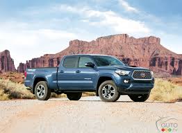 The limited trim adds luxury appointments with a power moonroof, rear parking sonar. 2019 Toyota Tacoma Details And Pricing For Canada Car News Auto123