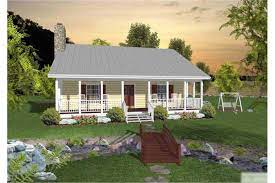 Never underestimate the potential of a simple, affordable house plan whether this is your first home build or perhaps, your last, as you downsize. Country Small Home Plan With 2 Bedrms 953 Sq Ft 109 1006