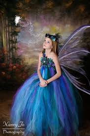Peacock Fairy Dress Festival Clothing Fairy Princess Etsy Princess Flower Girl Dresses Wedding Flower Girl Dresses Fairy Dress