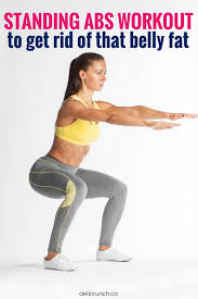 12 standing abs workout routines to