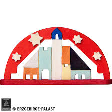 Huge selection of themes for every life event! Tree Ornament Candle Arch Red 3 6 Cm 1 4in By Graupner Holzminiaturen