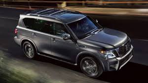 A reshuffled trim lineup and new standard features. Nissan S Armada Offers Luxury And Utility In A Big Family Vehicle With Room For 8