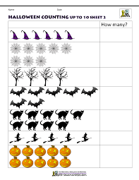 Room on the broom and witches. Halloween Math Worksheets For Kindergarten