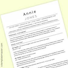 A wonderfully designed resume template for teaching majors who recently graduated. Free Teacher Cv Template Collection Download Edit In Ms Word