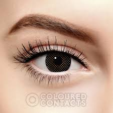 Image result for black sclera contacts