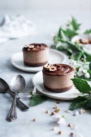 Raw Chocolate Hazelnut Ice Cream Cakes Vegan A Vitamix Giveaway Recipe Raw Chocolate Hazelnut Ice Cream Desserts