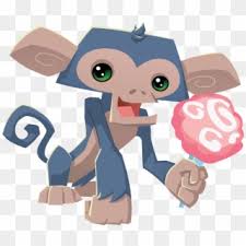Cotton Candy Png Animal Jam Play Wild Monkey Clipart 969872 Pikpng