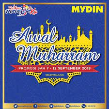 Once again, happy awal muharram and happy holiday!! Mydin Awal Muharram Promotion 7 September 2018 12 September 2018