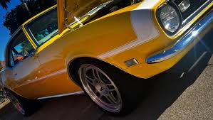 Image result for Canary Yellow 1968 AC Cars