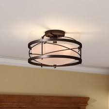 Semi Flush Cage Light Wayfair