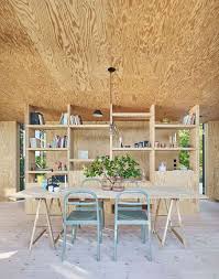 Andreas Martin Lof Arkitekter Hellberg Hus Aspvik Interior Design Magazine Interior Design Plywood Interior