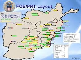Map based on a un map. Where Is Fob Sharana Afghanistan Map International Security Assistance Force Afghanistan Fobs Map