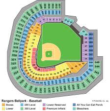 Hand Picked Ranger Tickets Seating Chart The Ballpark At