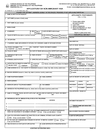 Mumbai, india preparer of application: Philippines Visa Application Form Pdf Fill Online Printable Fillable Blank Pdffiller