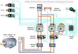 Untuk menjalankan motor dapat dipilih starter yang umum dipakai antara lain : Rangkaian Star Delta Auto Manual All Of Life