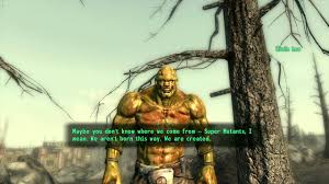 Mutant hounds are unique to fallout 4 super mutants, instead of the centaurs that have normally accompanied them in past installments of the game series. Fallout 3 Random Encounter Uncle Leo Friendly Super Mutant Youtube