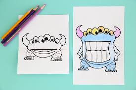Welcome to our supersite for interactive & printable online coloring pages! Printable Big Mouth Monster Coloring Pages It S Always Autumn