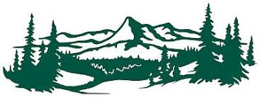 Paper This And That Svg Files Silhouette Stencil Mountains Svg Svg