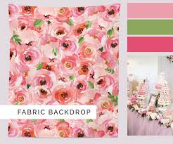 Birthday Table Decoration Ideas With Flowers Floral Photo Booth Backdrop Pink Flowers Background Banner Floral Birthday Decoration Floral Party Decorations Floral Backdrop Photo Booth Backdrop Wedding