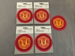 Sir matt busby way, old trafford, manchester, m16 0ra. 5x Vintage Manchester United Fc Stoffabzeichen Aufnaher Badge Wappen Patch Manu Ebay