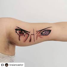 4 Me Gusta 0 Comentarios Animetattoo Animetattoo100k En Instagram Mangekyu Sharingan Rinwgan Of Sasuke B In 2020 Anime Tattoos Naruto Tattoo Tattoos