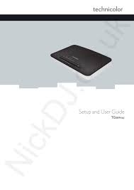 Technicolor Tg589vac Setup And User Manual Pdf Download Manualslib