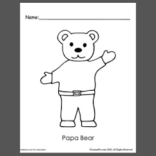 This listing is for digital download pdf patterns. Goldilocks And The Three Bears