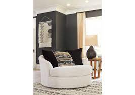 Maybe you would like to learn more about one of these? Cambri Oversized Round Swivel Chair Ivan Smith Furniture
