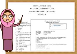 Soal uas ipa smp kelas 7 semester 1 2019 k13 revisi. Soal Uas Agama Islam Kelas 7 Semester 1 Dan Kunci Jawaban