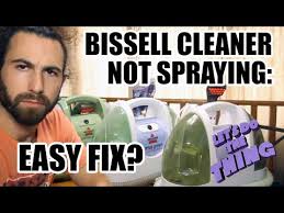Bissell Little Green Proheat Pet Not Spraying Water Bissell Little Green Not Spraying Leaking Easy Fix Making Money From Trash Youtube