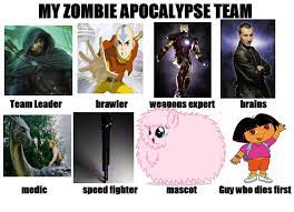 My Zombie Apocalypse Team By Ratsrule11 On Deviantart Zombie Apocalypse Team Apocalypse Zombie