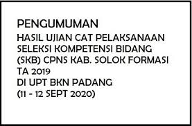 Kami melakukan tracking kepada ratusan user yang telah menyelesaikan tes dan menggunakan sertifikat untuk keperluan cpns 2018 dan cpns 2019. Selamat Datang Di Website Resmi Bkpsdm Kab Solok