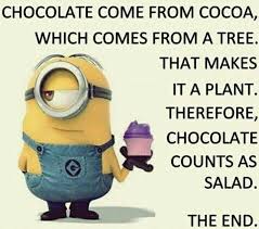Chocolate | Minions funny, Minion jokes, Funny minion quotes